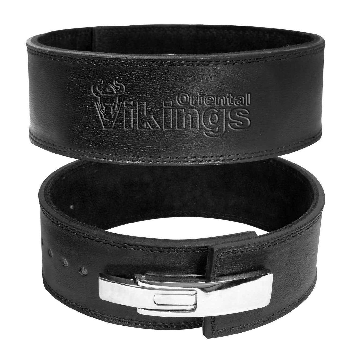 Heavy Leather Power Weight Lifting Lever Buckle Belt (without logo)