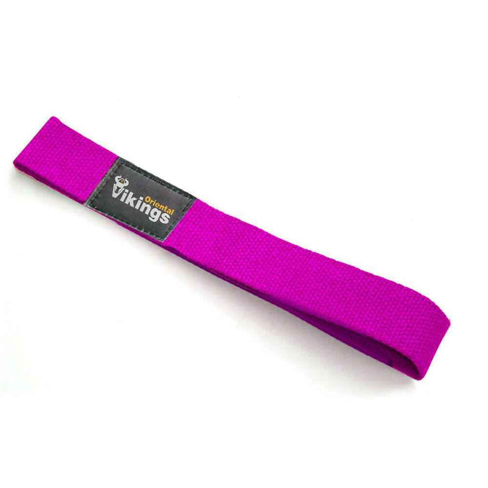 Cotton Weightlifting Straps with Custom Logo Colorful Stripes for Bodybuilding (45Pairs)