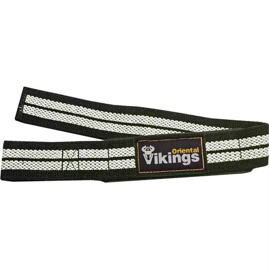 Cotton Weightlifting Straps with Custom Logo Colorful Stripes for Bodybuilding