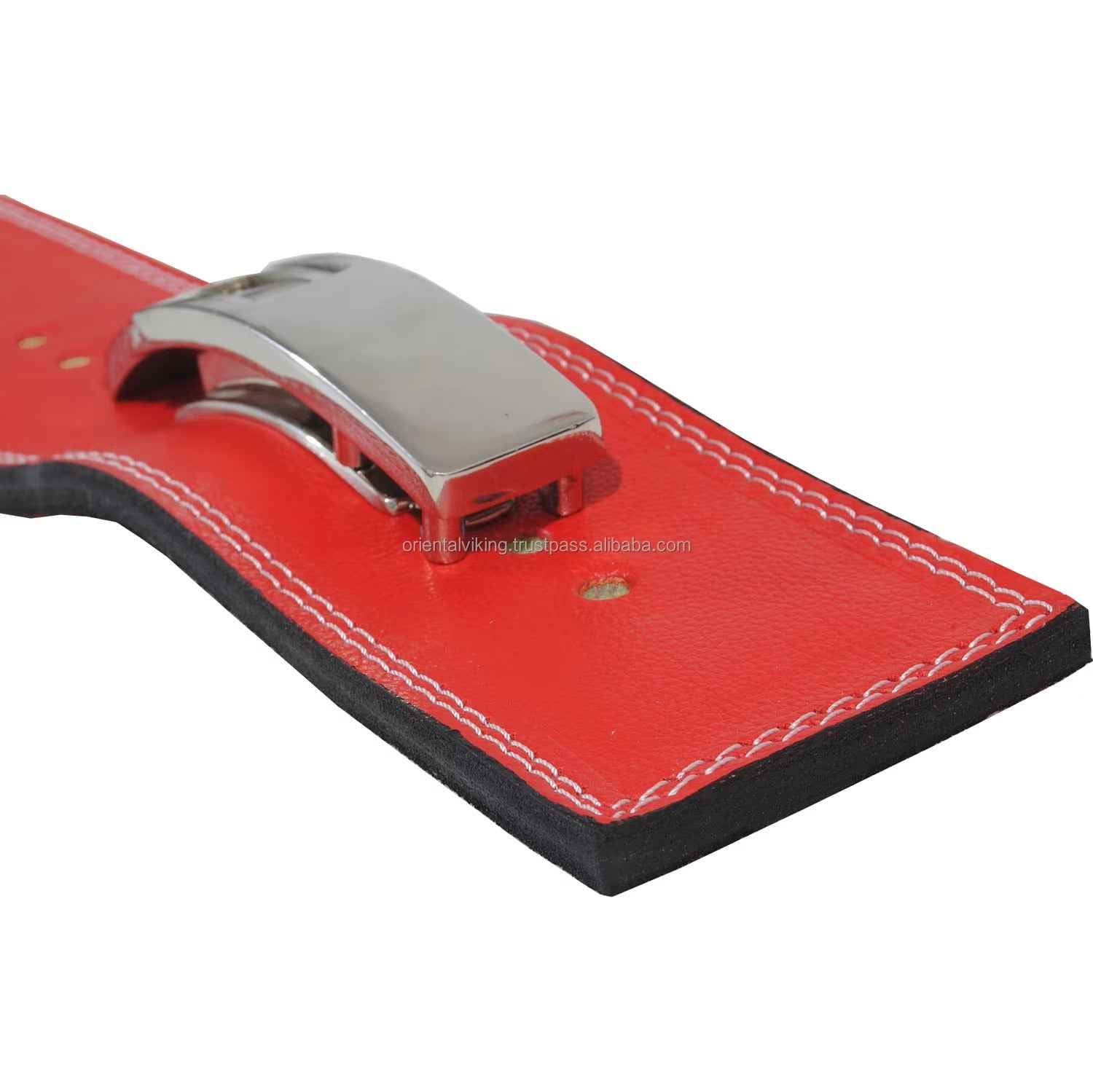 Heavy Leather Lever Buckle Belt