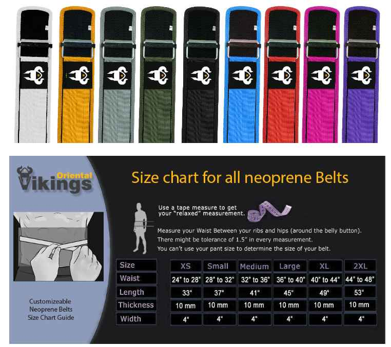 Nylon Velcro Weight Training Belts