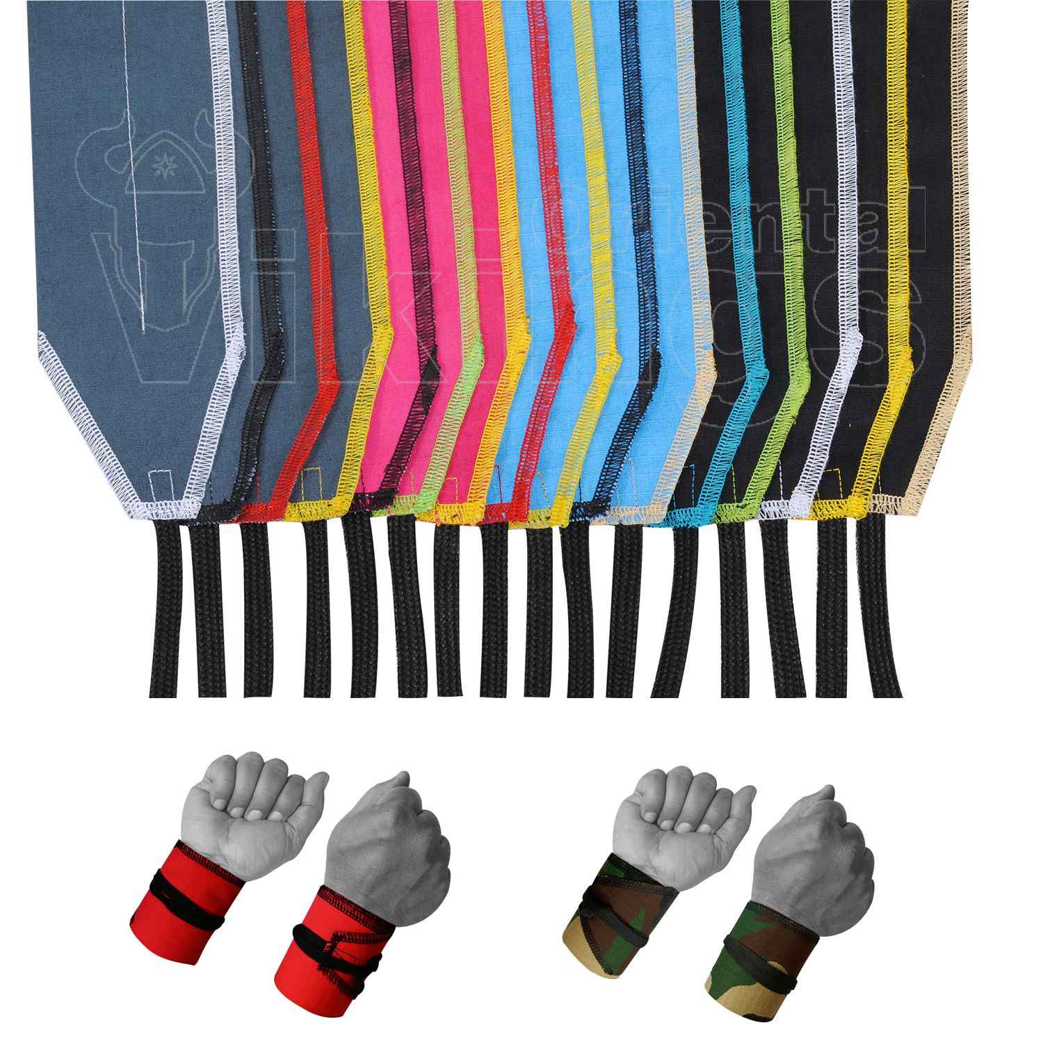 Strength Wrist Wraps WOD Weightlifting Cross Training Support Workout & Bodybuilding