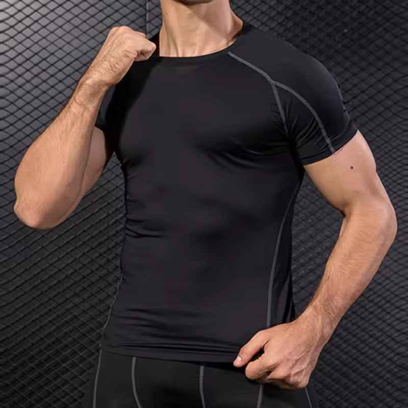 Black Compression Shirt