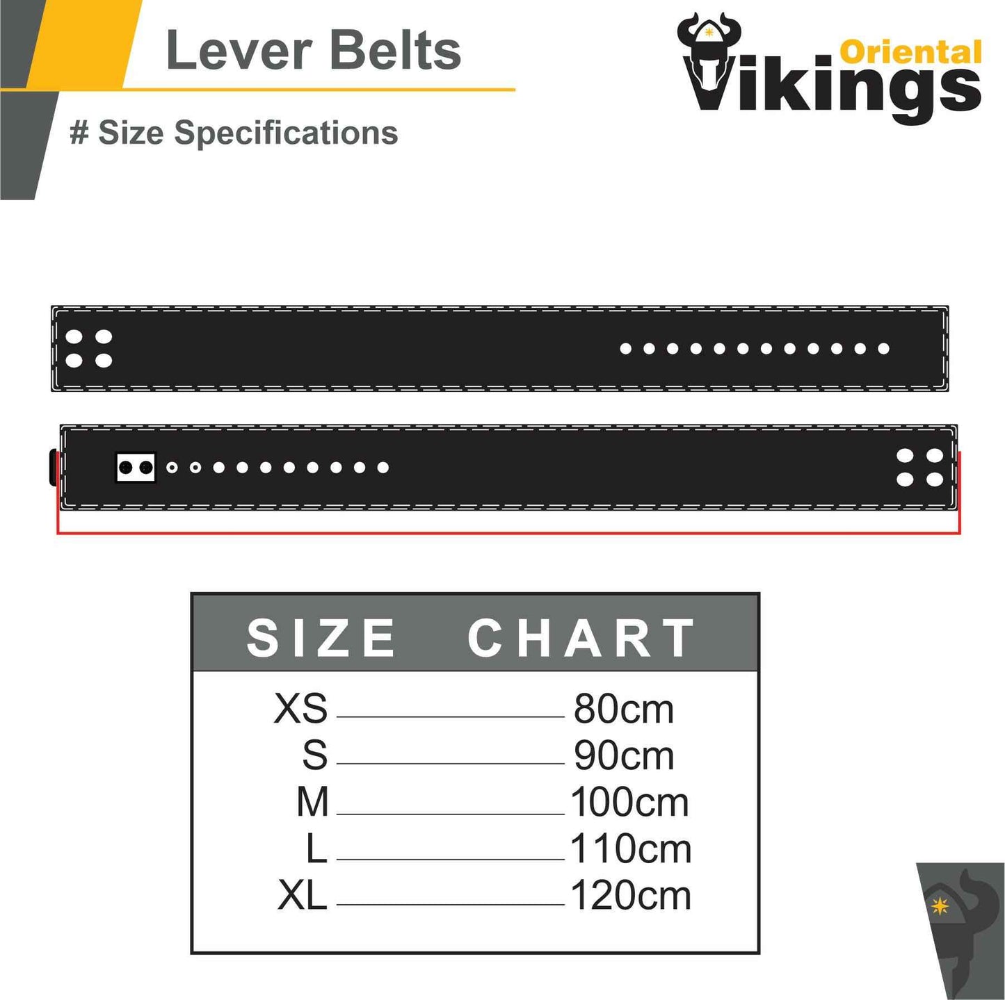 Heavy Leather Power Weight Lifting Lever Buckle Belt (without logo)