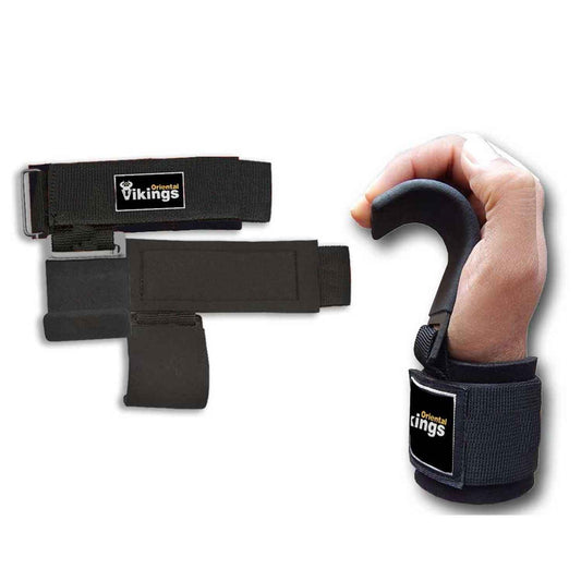 WEIGHT LIFTING HAND HOOKS