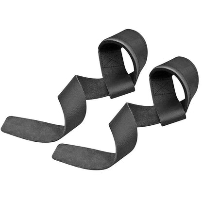 Genuine Cow Hide Leather Weight Lifting Straps