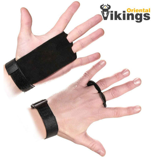LEATHER HAND GRIPS “SET OF 2”