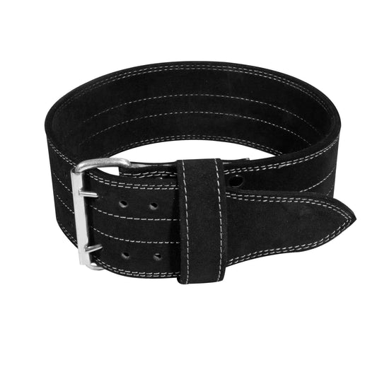 Suede Leather Weight Lifting 2 Prong 13mm Belts